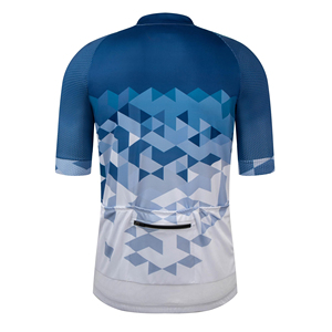 เสื้อจักรยานผู้ชายแบบสั่งทำโลโก้ แขนสั้น สีไล่ระดับ สำหรับปั่นจักรยานเสือหมอบ เสื้อจักรยานเสือภูเขา ระบายอากาศได้ดี ชุดแข่งขัน - Product Image 2