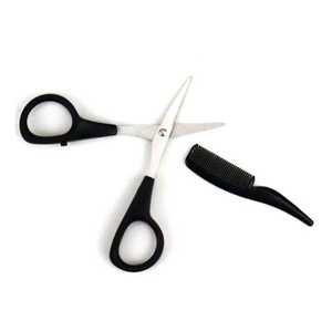 Plastic Handle Hair Cutting Scissors with Stainless Steel Blade Beauty Type <b>Product</b> - Product Image 1