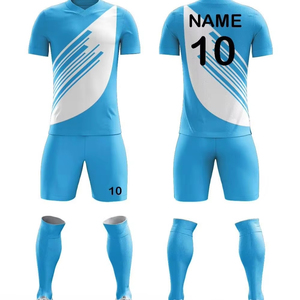 Ventes en gros d'uniformes de football respirants et à séchage rapide, vêtements de sport, maillots de football unisexes, maillots de football - Product Image 1