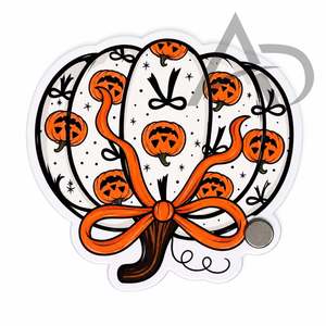 Halloween Pumpkin Acrylic <b>Lash</b> Tile Sustainable Custom Made Logo Printing Eyelash Extension Holder OEM Service - Product Image 3