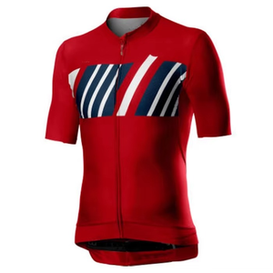 Jersey de Ciclismo Personalizado de Talla Grande, de Alta Calidad, de Poliéster, con Impresión por Transferencia de Calor, de Secado Rápido, Transpirable, Antibacteriano y Acolchado - Product Image 3