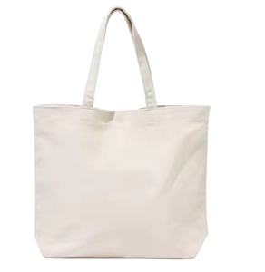 durable cloth shopper tote twisted rope handles multipurpose carry bag grocery organizer travel beach storage casual <b>handbag</b> - Product Image 1