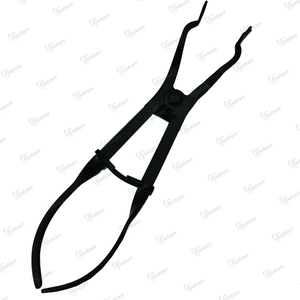 Lvory คีมเจาะเหล็กเหล็กสแตนเลสสีดำ, คีมเจาะเขื่อนยางสีดำ - Product Image 2