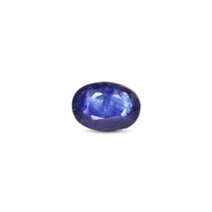 Loose 5 Carat Royal Blue Sapphire Gemstone for Fine Jewelry - Product Image 1