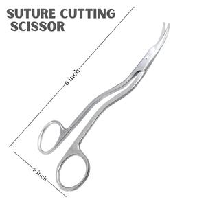 Tijeras Quirúrgicas Ortopédicas Supercut Heath de Sharp para Retirar Suturas, Tijeras de Acero Inoxidable, Instrumento Quirúrgico - Product Image 4