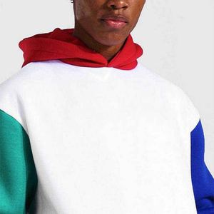 Conjunto de Sudadera con Capucha y Pantalones Cortos para Hombre, Ropa Deportiva Informal, Nueva Llegada, Logotipo Personalizado, Corte Holgado, Transpirable, Felpa de Algodón - Product Image 3