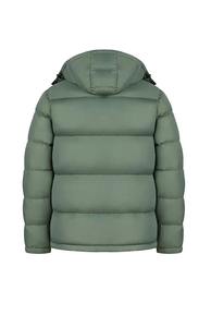 Chaqueta Bomber Blanca Sólida de Moda para Mujer, Chaqueta Larga con Capucha para Invierno, Impermeable, Transpirable, con Forro de Lana - Product Image 3