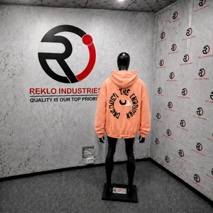 เสื้อฮู้ดซิปสีพีชลำลองทรงโอเวอร์ไซส์ สไตล์สตรีทแวร์ ผ้าฝ้ายเฟรนช์เทอร์รี่ ระบายอากาศได้ดี สไตล์ฤดูใบไม้ร่วง ใส่ได้ทุกวัน แฟชั่นทันสมัย - Product Image 4