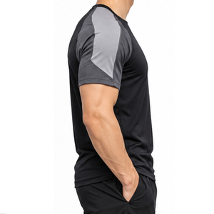 Camiseta Deportiva Personalizada para Hombre, Poliéster y Spandex, Secado Rápido, Fabricante de Ropa Deportiva, Pedidos al por Mayor para Entrenamiento, Pedidos Personalizados - Product Image 4