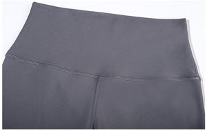 Shorts de sport pour femme 2026 personnalisés, taille haute élastique, avec ceinture unie, haute qualité, pour gym, athlétisme, yoga, fitness, entraînement, compression, style cycliste - Product Image 4