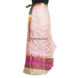 Faldas Largas Estilo Sari en Diferentes Colores para la Playa, Estilo Boho, Multicolor, Ropa de Verano, Cómoda y a la Moda - Product Image 6