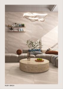Baldosa de Porcelana Mate para Interiores, 600x600 mm, Superficie de Cerámica Lisa Decorativa, Revestimiento de Pared y Suelo Duradero de Primera Calidad - Product Image 5