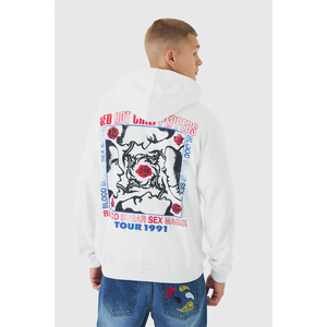 Sudadera con Capucha Gris para Hombre, Diseño Gráfico de Anime Garchomp, Estilo Casual, Manga Larga, Ropa Urbana - Product Image 6