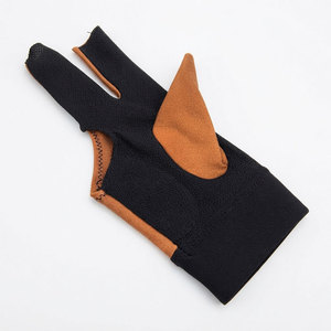 Gant de billard en polyester et élasthanne à toucher doux, respirant, pour main gauche ou droite, en tissu maillé, solution anti-transpiration pour le billard - Product Image 3