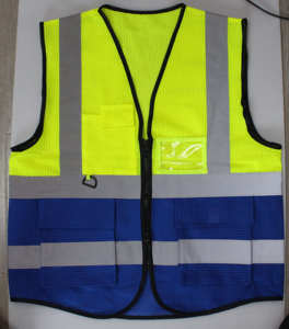 Gilet de sécurité pour hommes et femmes, haute visibilité. Modèle S-5XL. Gilet de sécurité réfléchissant haute visibilité. - Product Image 4