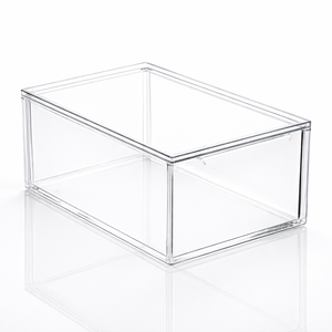 Elegant Acrylic Display <b>Storage</b> Box & <b>Kitchen</b> <b>Storage</b> Dry Fruits Handmade Trendy Clear Utility Box for Jewelry &Makeup Organizer - Product Image 5