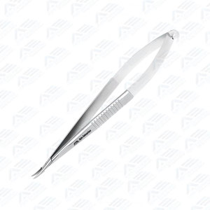 Portaagujas Micro Barraquer de Carburo para Microcirugía, Instrumento Médico de Acero Inoxidable y Tungsteno - Product Image 6