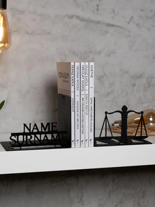 Sujetalibros Decorativos de Metal Pulido, Tradicionales, de Hierro, para un Interior de Estudio Elegante, Crean una Exhibición de Estantes Organizada y Elegante - Product Image 3