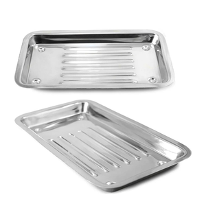 ถาดใส่อุปกรณ์ทำฟัน สแตนเลสเกรดสูง สำหรับทันตแพทย์ ขายดี - Product Image 1