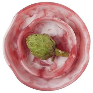 Tazones Redondos Grandes de Resina Ecológicos y Modernos para Frutas y Ensaladas, Tazones para Servir Hechos a Mano de Alta Calidad en Varios Colores - Product Image 3