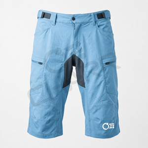 Wholesale Men's MTB <b>Cycling</b> Shorts Customized Designs High Quality Breathable Performance Long Length Quick Dry - Product Image 2