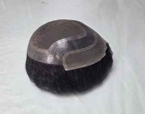 Toupee para Hombre Taz Hair, Peluca de Cabello Humano 100%, Densidad 60%-150%, Cabello Remy Indio, Resistente al Agua, Suave, Ondulado Profundo - Product Image 5