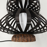 Lampe de table Mayang, design moderne, éco-responsable, flexible, à commande tactile LED, pour salon, chambre, hôtel, décoration intérieure