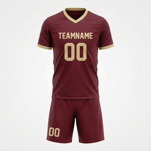 Kit de football de qualité supérieure, ensemble d'uniformes personnalisés pour les équipes, entraînement et compétition, fabricant de vêtements d'équipe de qualité, OEM ODM - Product Image 1