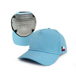 หมวกกีฬาปักโลโก้ตามสั่ง คุณภาพสูง พิมพ์ลายแบบซับลิเมชั่น ผ้าแคนวาสคอตตอน 100% ใส่ได้ทุกเพศทุกวัย สวมใส่สบายทุกฤดู ทรง 6 แผง - Product Image 4