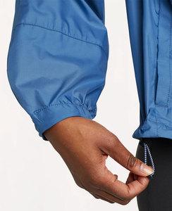 เสื้อแจ็คเก็ตกันลมกันน้ำสำหรับผู้ชายเสื้อโค้ทกันฝนมีตะเข็บติดหมุดลายทางแบบเต็ม - Product Image 5