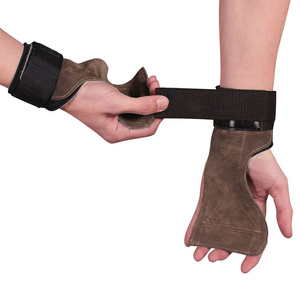Nouveauté, service OEM personnalisé, style tendance, poignées de gymnastique, 100% cuir véritable de haute qualité, poignées de gymnastique - Product Image 3