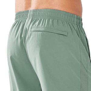 ฤดูร้อนกลางแจ้งสีทึบกางเกงขาสั้นแห้งเร็ว GYM ฟิตเนสสั้นกางเกงขาสั้นผู้ชายพร้อมผ้าระบายอากาศ - Product Image 6