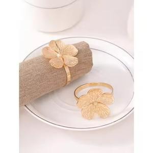 Porte-serviettes élégant en métal pour la décoration de table, les réceptions de mariage, les banquets et la mise en scène de tables de luxe - Product Image 6