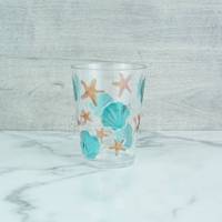 [Holar] Gobelet en plastique imprimé étoile de mer bicolore incassable de 15 oz fabriqué à Taïwan pour l'eau, le jus et les boissons froides
