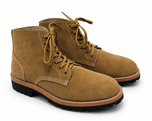 Premium Men Suede Leather Lace Up Ankle <b>Boots</b> Durable Anti Slip Rubber Sole Casual Work Desert <b>Boots</b> - Product Image 1