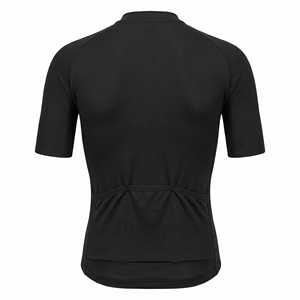 Maillot de cyclisme unisexe à manches courtes, fermeture éclair, séchage rapide, respirant, léger, en Spandex/Polyester, haut de performance - Product Image 2