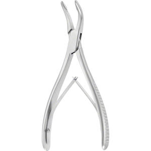 Jansen Stainless Steel Precision Bone Rongeur 7" Curved 4mm Jaws Class I for Orthopedic Surgical <b>Instruments</b> By Grip Surgical - Product Image 5