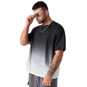 เสื้อยืดสตรีทแวร์ผู้ชายไซส์ใหญ่ พิมพ์โลโก้ตามสั่ง ผ้าหนา 100% ผ้าฝ้าย ใส่สบาย - Product Image 1