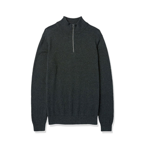 Sweat-shirt Homme Hiver Chaud à Demi-Zip Personnalisé à Prix Abordable / Sweat-shirt Homme Uni à Demi-Zip Décontracté le Plus Vendu - Product Image 1