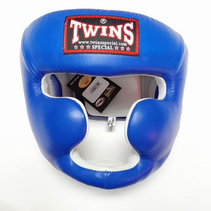 Protector de Cabeza de Boxeo Twins Personalizable de Alta Calidad, con Cordones de Cuero, Acolchado Grueso de 4 Capas, Agarres para las Manos, Diseño Transpirable - Marca Twins - Product Image 3