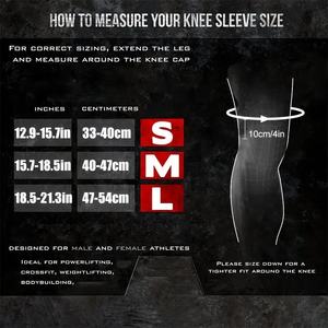 <b>Knee</b> <b>Sleeves</b> Powerlifting 2pcs Sports <b>Knee</b> <b>Sleeves</b> Neoprene Fall-Proof Cold-Proof Warm Unisex <b>Knee</b> Pads <b>for</b> All Seasons - Product Image 5