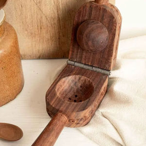 ที่คั้นมะนาวไม้ทำมือ สำหรับใช้ในครัวเรือน ดีไซน์เรียบหรู ทำความสะอาดง่าย - Product Image 1