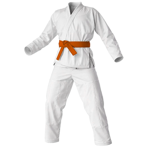 Kimono de Judo Durable en Coton Double Tissage Renforcé, Personnalisable avec Logo, Vêtement d'Entraînement Unisexe pour Adultes - Product Image 2