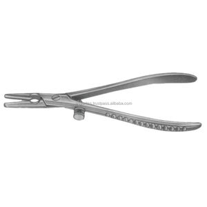 A-1 VERITAS Stainless Steel Wire Seizing Forceps Reusable Orthopedic Surgical Grasping Instrument Medical Equipment - Product Image 3