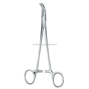 Pince à artères inférieures A-1 VERITAS en acier inoxydable de qualité médicale, 18 cm, porte-aiguille chirurgical, manuel, réutilisable, haute qualité - Product Image 1