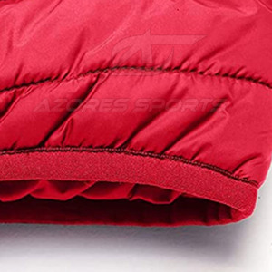 Modern Men Puffer <b>Jacket</b> Quilted Warm Breathable Outerwear Lightweight Winter Fashion Zip up Front Logo Comfortable Street Style - Product Image 4