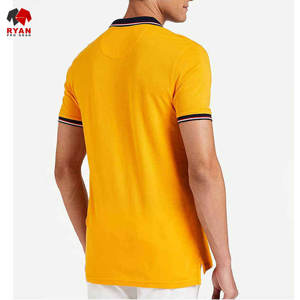 Chemises polo personnalisées anti-rides à impression numérique pour hommes avec logo personnalisé, manches courtes, tissu tricoté, conception ODM OEM - Product Image 4