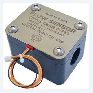 Débitmètre d'eau de mer DIGITAL FLOW DGT-020AI / DGT-020SI, capteur de débit à engrenages ovales, aluminium / acier inoxydable, filetage interne PT 3/4 - Product Image 4