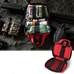 Organisateur de médicaments imperméable personnalisé avec trousse de premiers soins en cuir de qualité supérieure, pour situations d'urgence, de survie et de voyage, en vente à bas prix - Product Image 4