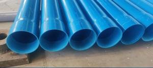 <span class=keywords><strong>Tuyau</strong></span> de gaine en <span class=keywords><strong>PVC</strong></span>-U de 180 <span class=keywords><strong>mm</strong></span>, taille 4 pouces, longueur 3 mètres, bleu, classe CS, gaine rigide, tube de protection pour puits foré, résistance à <span class=keywords><strong>70</strong></span> degrés - Product Image 3
